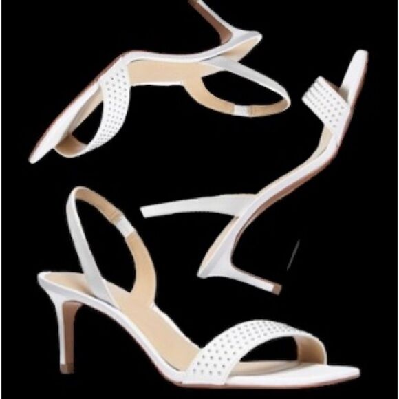 MICHAEL Michael Kors Mila Dress Sandals in the Size 9M in White Color - Picture 2 of 16